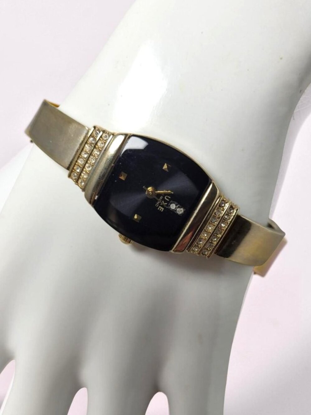 Vintage Luxe Diamond ZRT5001 Gold Tone Quartz Watch - Picture 3 of 13